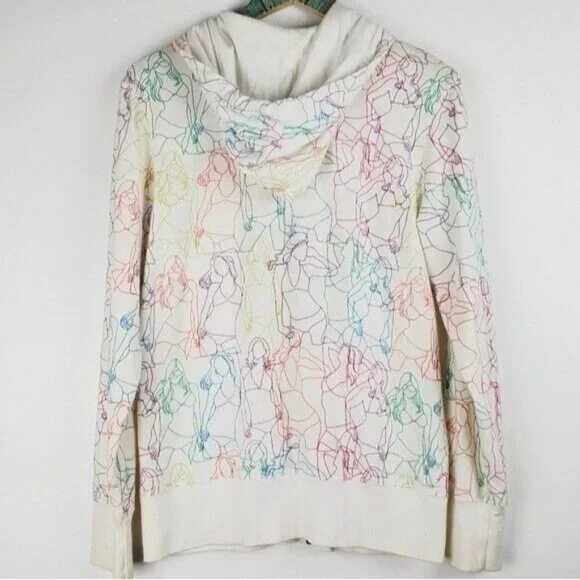 Vurt X Pacsun RARE Bikini Print Hoodie Jacket Sz Sm MUST SEE! - Picture 2 of 8